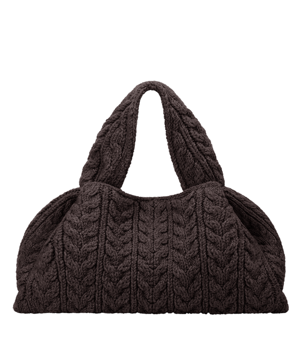 Numéro Neuf Large — Mérinos Ébène