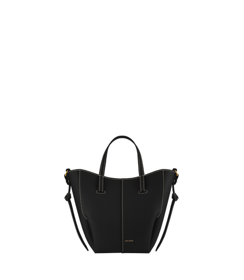 Cyme — Noir Surpiqûres Écru