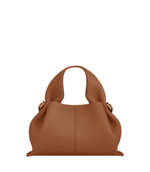 Numéro Neuf Mini — Cuir Grainé Camel