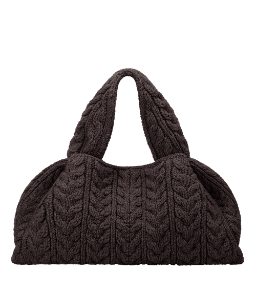 Numéro Neuf Large — Mérinos Ébène