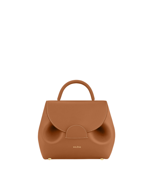 Numéro Un Nano — Cuir Lisse Camel