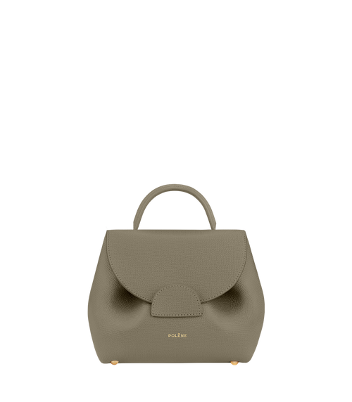 Numéro Un Nano — Cuir Grainé Olivier