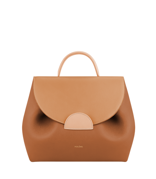 Numéro Un Trio — Cuir Grainé Camel